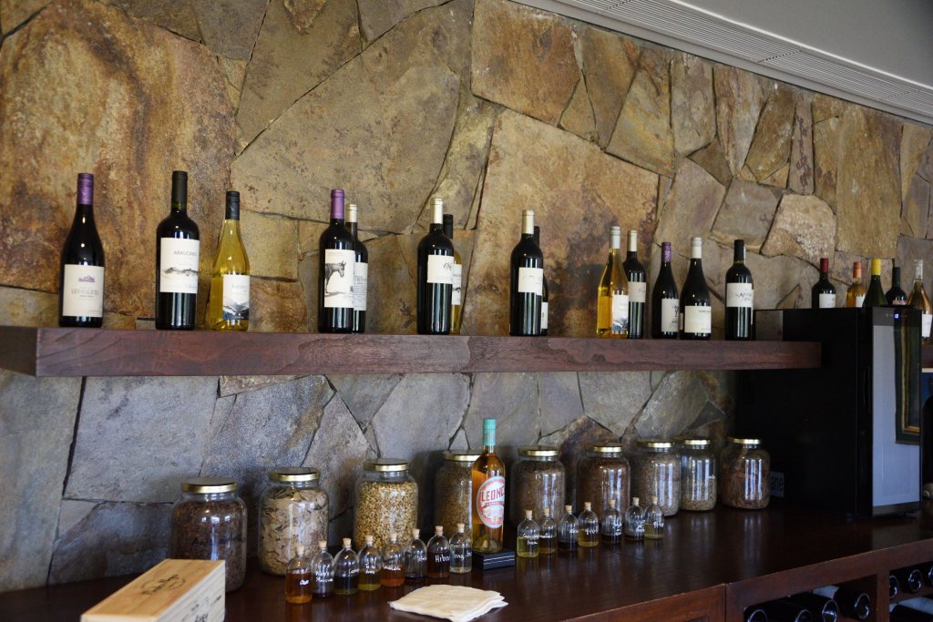 Tasting room at Piedras Negras Winery Uco Valley Argentina
