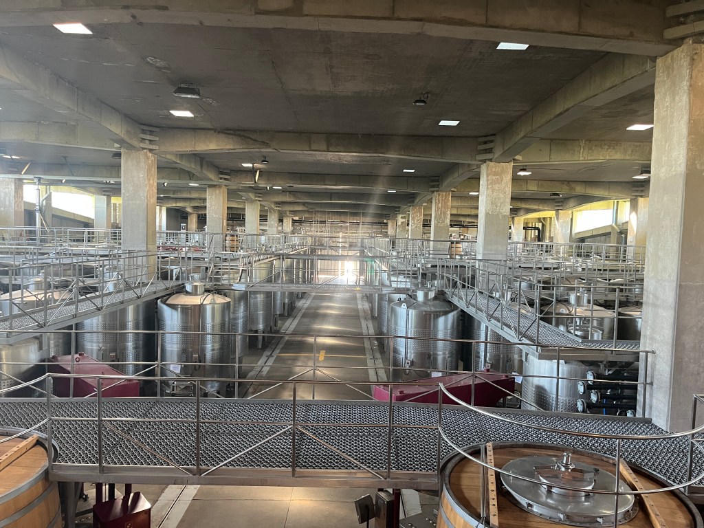Wine production facility