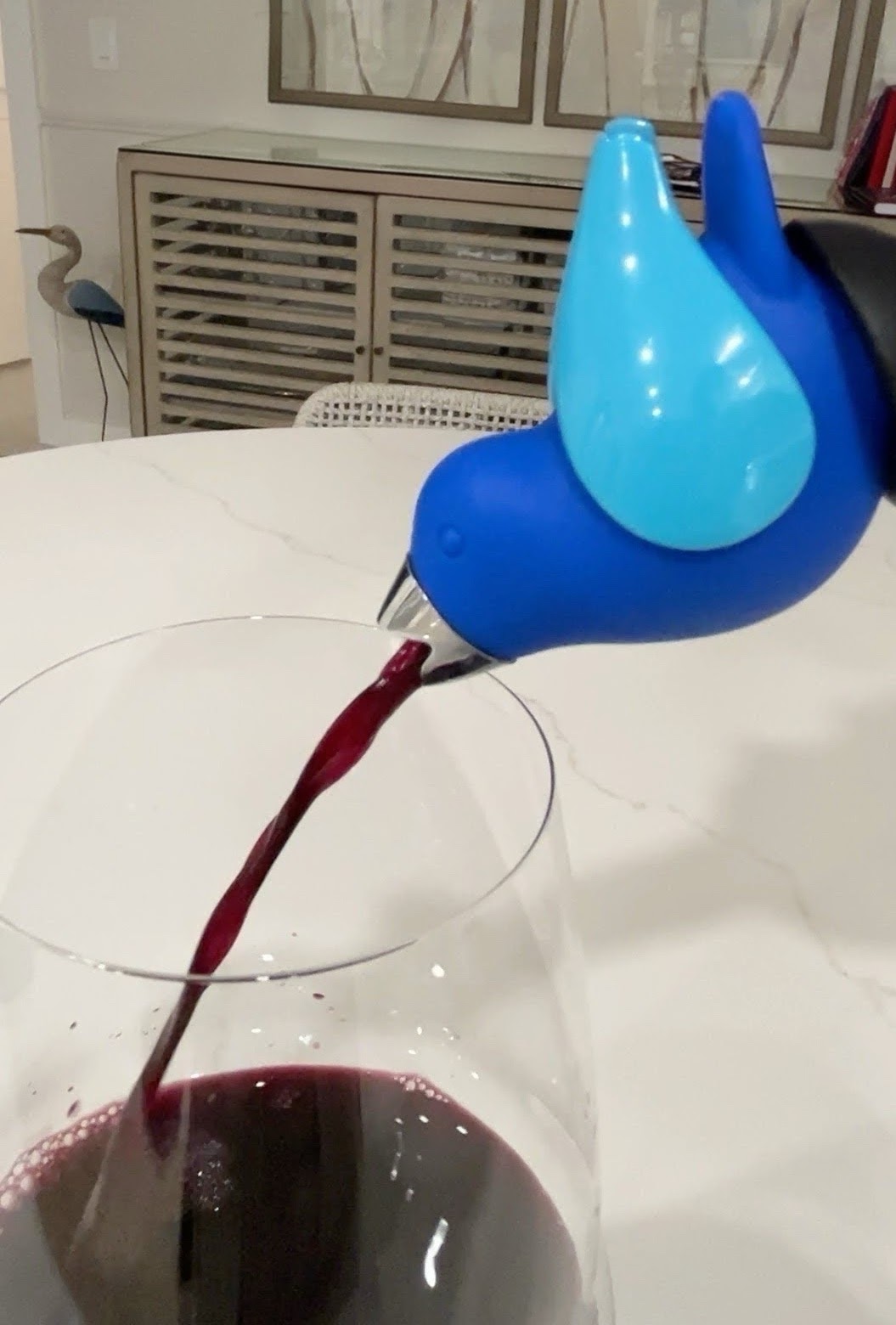 🍷 Favorite Finds from our Wine Tool Treasure Chest: Meet The Chirpy Top Wine Aerator